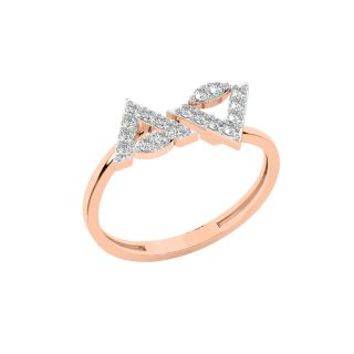 Viva Diamond Dainty Ring